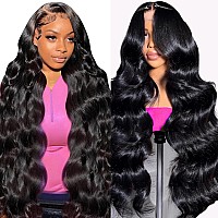 250 Density 28 Inch Hd Lace Front Wigs Human Hair Pre Plucked 13X6 Wear And Go Body Wave Human Hair Lace Front Wigs For Black W