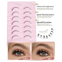 Bottom Lashes Bottom Eyelashes False Lower Lashes Fake Bottom Eyelashes 7 Pairs Bottom3