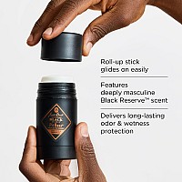 Jack Black Black Reserve Pit Boss Mens Deodorant 275 Oz Mens Stick Deodorant Antiperspirant For Men Maximum Odor Sweat