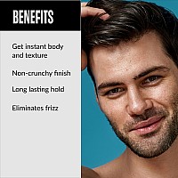 Foxybae Sea Salt Spray For Men Texture Spray For Hair Surf Spray To Add Volume For Tousled Hair Texturizing Spray For Wave