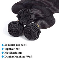 Cirvty 12A Human Hair Bundles Brazilian Body Wave Hair Bundles 22 24 26 Inch 100 Unprocessed Virgin Weave 3 Bundles Human Hair