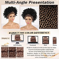 Kinky Curly Wig Black Headband Wigs For Women Short Hair Afro Headband Wig Afro Curly Natural Afro Wig With Headband Attached Sh