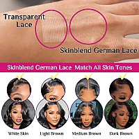 Jessica Hair 9X7 Skinblend German Lace Frontal Only 010Mm Ultrathin Invisible Lace Frontal Human Hair Pre Plucked Natural Hair