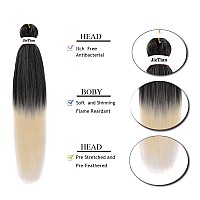 Pre Stretched Braiding Hair Ombre 30 Inch 8 Packs Synthetic Crochet Braids Hot Water Setting Professional Soft Yaki Texture Synt