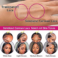 Jessica Hair 9X7 Skinblend German Lace Frontal Only 010Mm Ultrathin Invisible Lace Frontal Human Hair Pre Plucked Natural Hair