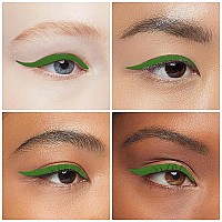 Evpct 1Pcs Dark Green Gel Eyeliner Pencil Eye Black Face Paint Stick Makeup Set Waterproof Matte Cream Crayon Eyeliner Pencil Se