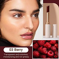 Kaely 1Pcs Tinted Lip Balmkorean Lip Tint Stain Long Lasting Waterproof Lipstick Makeup03 Berry