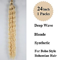 Gozill Blonde Braiding Hair Pre Stretched 613 Boho Braids Kanekalon Prestretched Braiding Hair For Bohemian Hair Ez Braid Micro