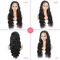 13X6 Hd Transparent Lace Front Wigs Human Hair Pre Plucked 220 Density Brazilian Body Wave Frontal Wigs Human Hair With Baby Hai