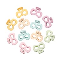 Matte Bow Claw Hair Clips 12Pcs Small Classic Jaw Clamps For Thin Hair Styling Accessories For Women Girls