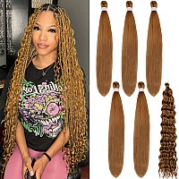 Leticia Honey Blonde Braiding Hair For Boho Braids Curly Boho Braiding Hair Boho Hair For Braiding Braids