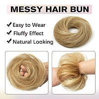 Isheeny 100 Human Hair Bun Messy Bun Hair Piece Real Human Hair Extensions Natural Curly Hair Bun Hairpieces For Kids Daily Us