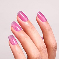 Jelly Gel Nail Polish Rose Pink Jelly Nail Polish Gel Translucent Sheer Spring Summer Nail Gel Polish Soak Off Uv Led Light For