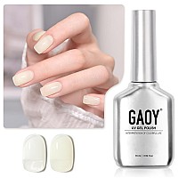 Gaoy Jelly Gel Nail Polish 16Ml Sheer Yellow Translucent Soak Off Gel Polish Uv Light Cure For Nail Art Diy 2310 Fresh Butter