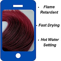 Burgundy Braiding Hair Pre Stretched Kanekalon Pre Stretched Braiding Hair Box Braids Braiding Hair Extensions