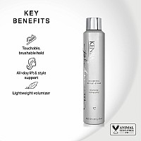 Kenra Platinum Boosting Sprayfoam 17 Volumizing Styling Spray Touchable Brushable Hold Allday Lift Style Support Li