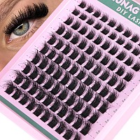 200D Cluster Eyelash Extensions Fluffy Lash Clusters Dd Curl Wispy Individual Lashes Clusters Thick Eyelash Clusters 1218Mm Diy