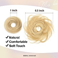 Isheeny 100 Human Hair Bun Messy Bun Hair Piece Real Human Hair Extensions Natural Curly Hair Bun Hairpieces For Kids Daily Us