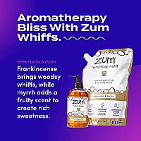 Zum Indigo Wild Hand Soap Natural Liquid Hand Soap Perfect Bathroom Kitchen Hand Soap Frankincense Myrrh Scent 12 Oz