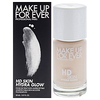 Make Up For Ever HD Skin Hydra Glow Foundation 1 oz - Alabaster