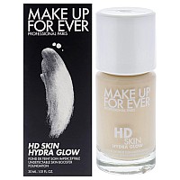 Make Up For Ever HD Skin Hydra Glow Foundation - Warm Shell 1 oz