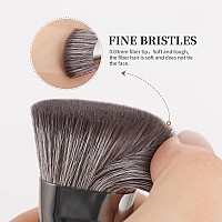 Ducare Foundation Brushcontour Bronzer Self Tanner Brush Makeup Brush For Liquid Makeup Flat Top Professional Buffing Blending