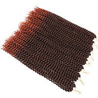 Passion Twist Hair 24 Inch 8 Packs Water Wave Crochet Hair Curly Braiding Hair For Butterfly Locs Long Bohe Crochet Braids 24 I