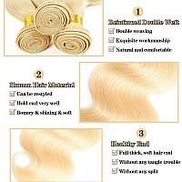 Royal Impression 613 Blonde Bundles Body Wave Human Hair 26 26 26 12A Grade 613 Blonde Body Wave Human Hair 3 Bundles 100 Un