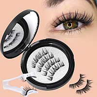 Wiwoseo Magnetic Eyelashes Natural Look Magnetic Lashes No Glue Or Eyeliner Needed Magnetic Eyelashes Without Eyeliner Magnetic