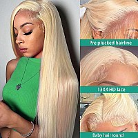 Sweetie 16 Inch 613 13X4 Lace Front Wig Human Hair 150 Density 12A Blonde Wig Human Hair Straight Lace Front Wigs Human Hair Fo