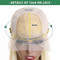 Sweetie 16 Inch 613 13X4 Lace Front Wig Human Hair 150 Density 12A Blonde Wig Human Hair Straight Lace Front Wigs Human Hair Fo