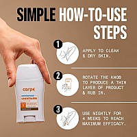 Carpe Underarm Antiperspirant Deodorant Advanced Sweat Odor Protection Formula Deodorant For Men Women Helps To Combat E