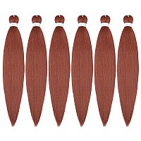 Pre Stretched Braiding Hair Extensions 26 Inch 6 Packslot Phoenixfly Heat Resistant Fiber Crochet Hair For Box Braids Senegal T