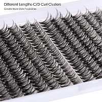 Diy Lash Extensions Kit 280Pcs Individual Eyelash Extension Kit 007D 1016Mmmix 30D 40D Curl Lash Clusters Eyelash Extension Ki