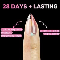 Una Gella Short Almond Nail Tips 312Pcs Short Almond Gel X Nail Tips Half Matte Soft Gel Nail Tips Clear Fake Nails For Full Co