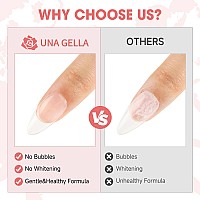 Una Gella Nail Glue For Press Ons 5Ml 3Pcs Glue On Nails Press On Nail Glue Super Strong Adhesive 15Ml05Oz Super Bond Nail Gl