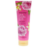 Bodycology Pink Vanilla Wish Shea Butter Body Cream, 8 oz