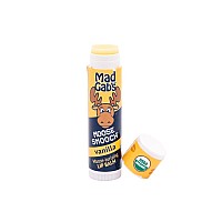 Mad Gabs Moose Smooch Vanilla Lip Balm 3Pk Moisturizing And Certified Organic Made With Organic Olive Oil And Beeswax