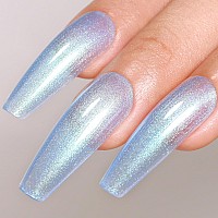 Imtiti Pearl Gel Nail Polish 05 Fl Oz Sky Blue Shell Shimmer Nail Gel Polish Iridescent Glitter Nail Polish Gel Spring Summer