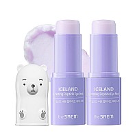 Thesaem Iceland Hydrating Peptide Eye Stick 024Oz Elasticity Cooling Moisturizing Eye Balm For Loose Skin Under Eye Treat