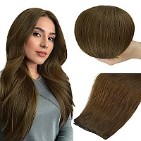 Full Shine Genius Weft Hair Extensions Human Hair Extensions Sew In Hand Tied Extensions Straight Human Hair Sew In Extensions R