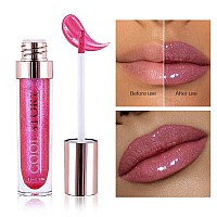 Gecomo Colorful Explosive Pearlescent Lip Gloss 3D Multifunctional Fine Glitter Chameleon Lip Gloss Polarized Diamond Makeupmag