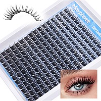 Lash Clusters Natural Cluster Eyelash Extensions 168 Pcs Wispy Lash Extensions 912Mm C Curl Eyelash Clusters Diy Individual Las