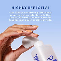 Eternal Acetone Nail Polish Remover Cuticle Oil Drops 100 Pure Acetone For All Nail Polish Types Natural Gel Acrylic Nai