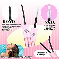 Alice Lash Glue Bond And Seal Waterproof Eyelash Extension Glue For Lash Clusters Long Lasting 4872 Hours Individual Lash Glue