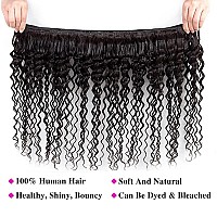 Human Hair Bundles 24Inch 1 Bundles 12A Brazilian Deep Wave 1 Single Bundles Human Hair 100 Unprocessed Virgin Remy Wet And Wav