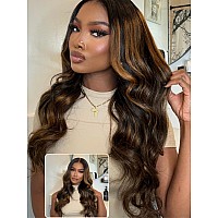 Nadula Bye Bye Knots Glueless Pre Everything Wig Balayage Brown Body Wave 7X5 Pre Cut Hd Lace Front Wigs Human Hair Pre Plucked