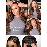 Nadula Bye Bye Knots Glueless Pre Everything Wig Balayage Brown Body Wave 7X5 Pre Cut Hd Lace Front Wigs Human Hair Pre Plucked