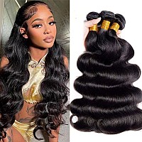 12A Human Hair Bundles Body Wave 20 22 24 Inch 3 Bundles Brazilian Virgin Human Hair Body Wave Bundles 100 Unprocessed Human Ha