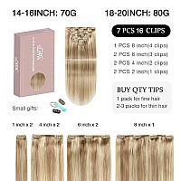 Suyya Clip In Hair Extensions Real Human Hair 7 Pcs Human Hair Clip In Extensions Straight Remy Human Hair Extensions Clip Ins F